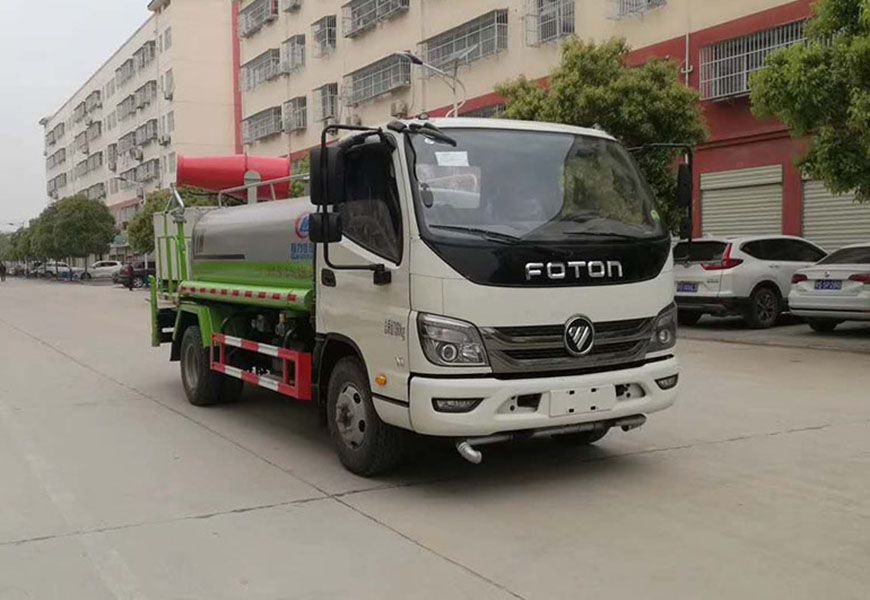國六福田時代5噸灑水車圖片